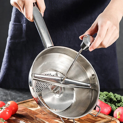 Machacador de papas YOMDID de acero inoxidable, herramienta para prensar puré de verduras y frutas, molinillo de calabaza, accesorios de cocina para triturar alimentos