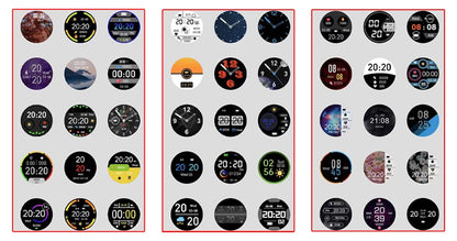 FOXBOX Para todas las conexiones de teléfonos inteligentes Reloj inteligente para mujeres Pronóstico del tiempo en tiempo real Actividad Deportes Reloj inteligente para mujeres Reloj inteligente para hombres LIGE