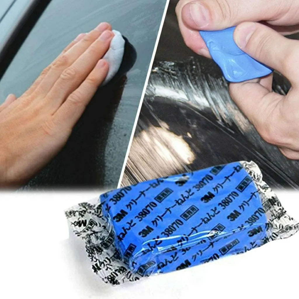 Barra de arcilla mágica 3M 38070 para limpieza de vehículos, removedor de detalles, herramienta de lavado de autos, barra quitamanchas, pasta