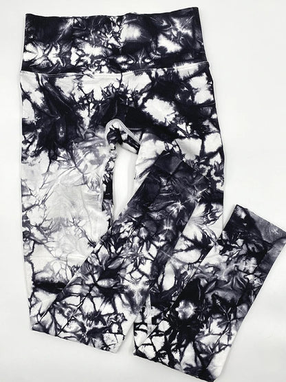 Conjunto de 2 piezas de yoga y gimnasio para mujer, con sujetador deportivo y camiseta de manga larga, leggings con cintura alta, chándal deportivo de moda para niñas.