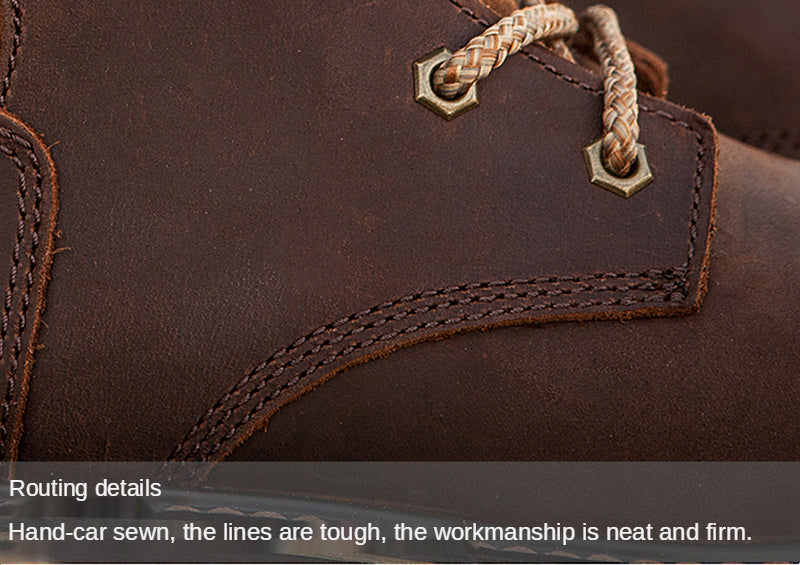 Zapatos de senderismo para hombre, botas de caza impermeables, botines tácticos de combate en el desierto, zapatos de trekking, zapatillas de trabajo de cuero para caminar para mujer