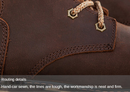 Zapatos de senderismo para hombre, botas de caza impermeables, botines tácticos de combate en el desierto, zapatos de trekking, zapatillas de trabajo de cuero para caminar para mujer