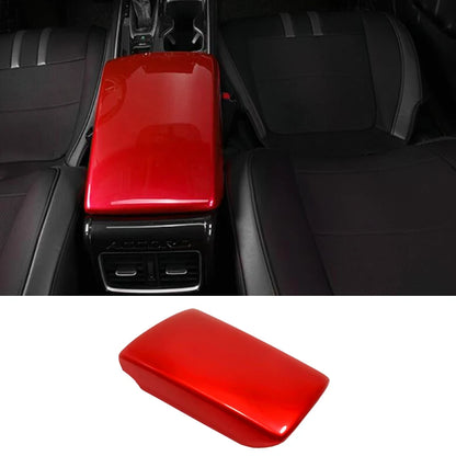 Embellecedor de marco para salida de aire interior de Honda Accord 10.º (2018-2020), color rojo, ABS, para palanca de cambios, reposabrazos.