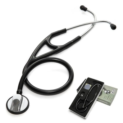 Estetoscopio profesional de cardiología cardiopulmonar, dispositivo médico para estudiantes, estetoscopio de un solo cabezal para médicos.