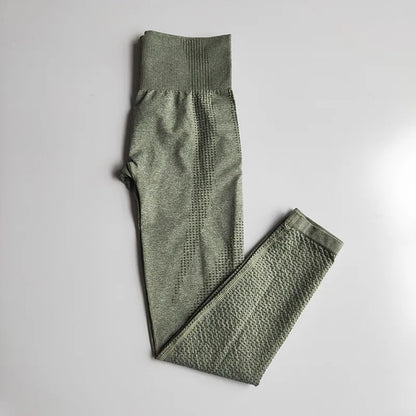 Leggings de yoga para mujer LANTECH, pantalones deportivos para correr, ropa deportiva elástica, leggings de compresión para gimnasio, cintura alta, sin costuras.