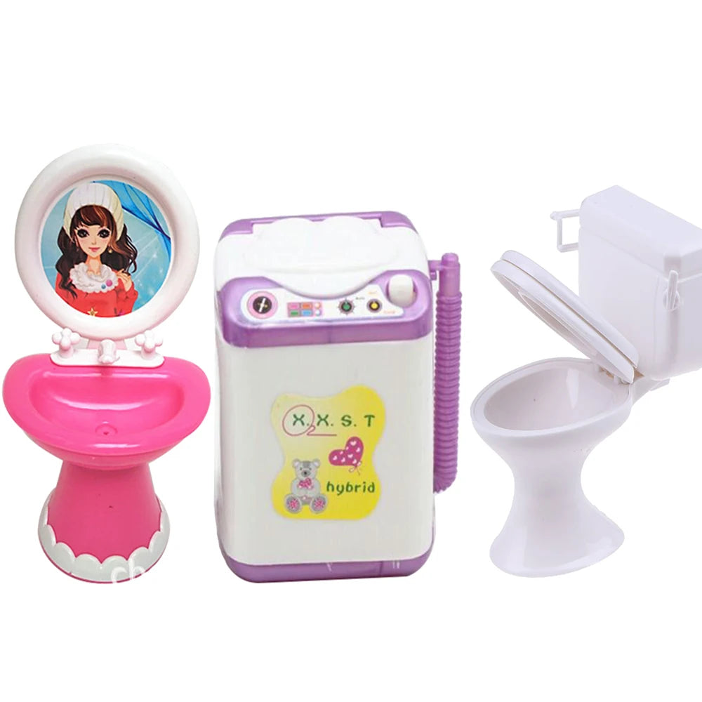 1 juego de accesorios para muñecas, cochecito, perchas, TV, sofá, zapatos, bolso, ropa para muñecas 1/6, accesorios para casa de muñecas, juguete para niña.