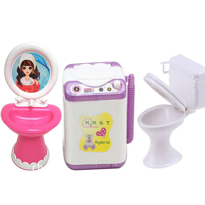 1 juego de accesorios para muñecas, cochecito, perchas, TV, sofá, zapatos, bolso, ropa para muñecas 1/6, accesorios para casa de muñecas, juguete para niña.