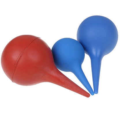 Jeringas de goma portátiles, limpias y duraderas, con ventosas de 89 ml, 75 ml, 60 ml y 30 ml, para uso familiar y doméstico.