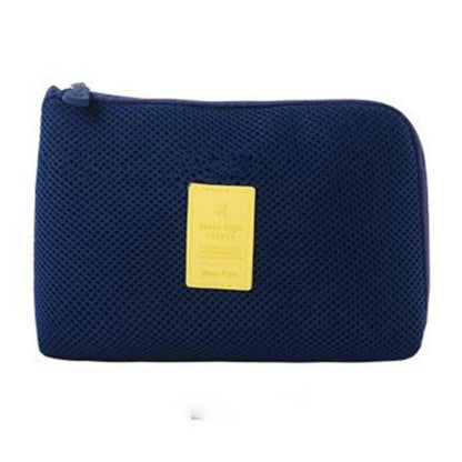 Bolsa de viaje para accesorios de cable, organizador electrónico USB digital portátil, estuche para dispositivos, cargador de teléfono móvil de viaje