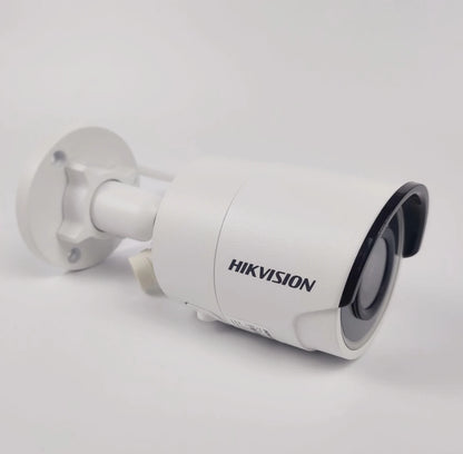 Cámara de red tipo bala fija mini Hikvision DS-2CD2063G2-I de 6 MP, IP67, PoE, IR, CCTV para exteriores, WDR (original en inglés).