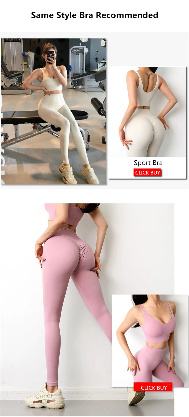 Pantalones de yoga para mujer con efecto push-up, tejido de tacto suave, leggings deportivos para gimnasio, mallas de cintura alta para entrenamiento y fitness, pantalones elásticos para realzar glúteos.