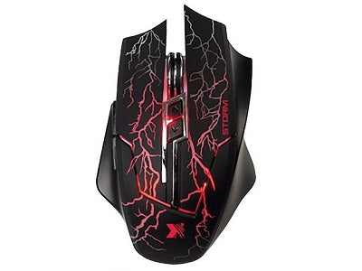 Ratón para Gaming Xtech XTM-510 Bellixus USB - Resolución ajustable de hasta 2400 ppp - Luces LED de 3 colores