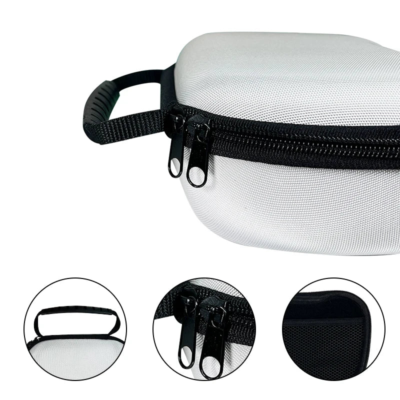 Bolsas de almacenamiento portátiles con asa para mando de PS5, PS4, PS3/Xbox Series, funda protectora de EVA para accesorios de Series X/S/Switch Pro
