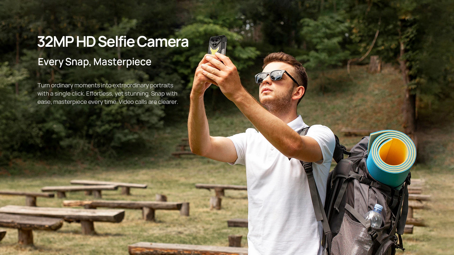 【Estreno mundial】Ulefone Armor 34 Pro 5G, teléfono resistente con IA, batería de 25500 mAh, hasta 32 GB + 512 GB, proyector integrado, pantalla de 6,95" a 120 Hz, NFC.