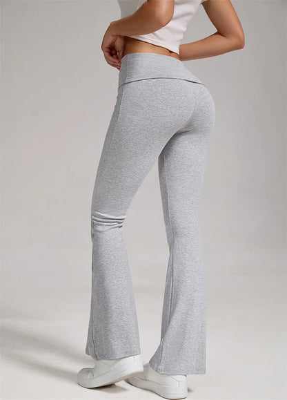 Pantalones de yoga SVEIC, leggings acampanados, deportivos, de cintura alta, para entrenamiento, correr, gimnasio, ropa de mujer.