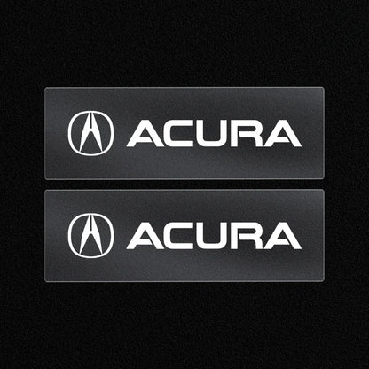 Pegatinas para el interior del coche, calcomanías de control central, emblema, insignia, estilo de coche para Acura RDX, Integra, TLX, CDX, MDX, RDX, ZDX, accesorios para coche.
