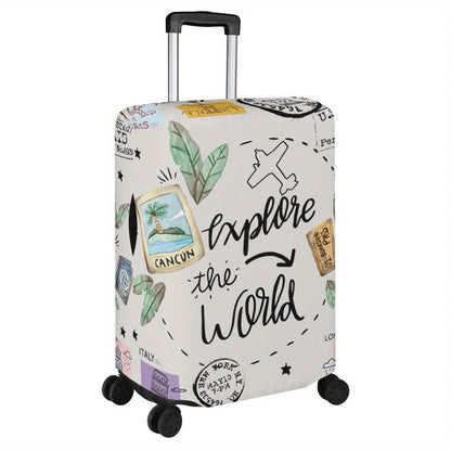 Funda de maleta lavable para viajes: ideal para viajes, vacaciones y regreso a clases. Accesorio de viaje esencial.