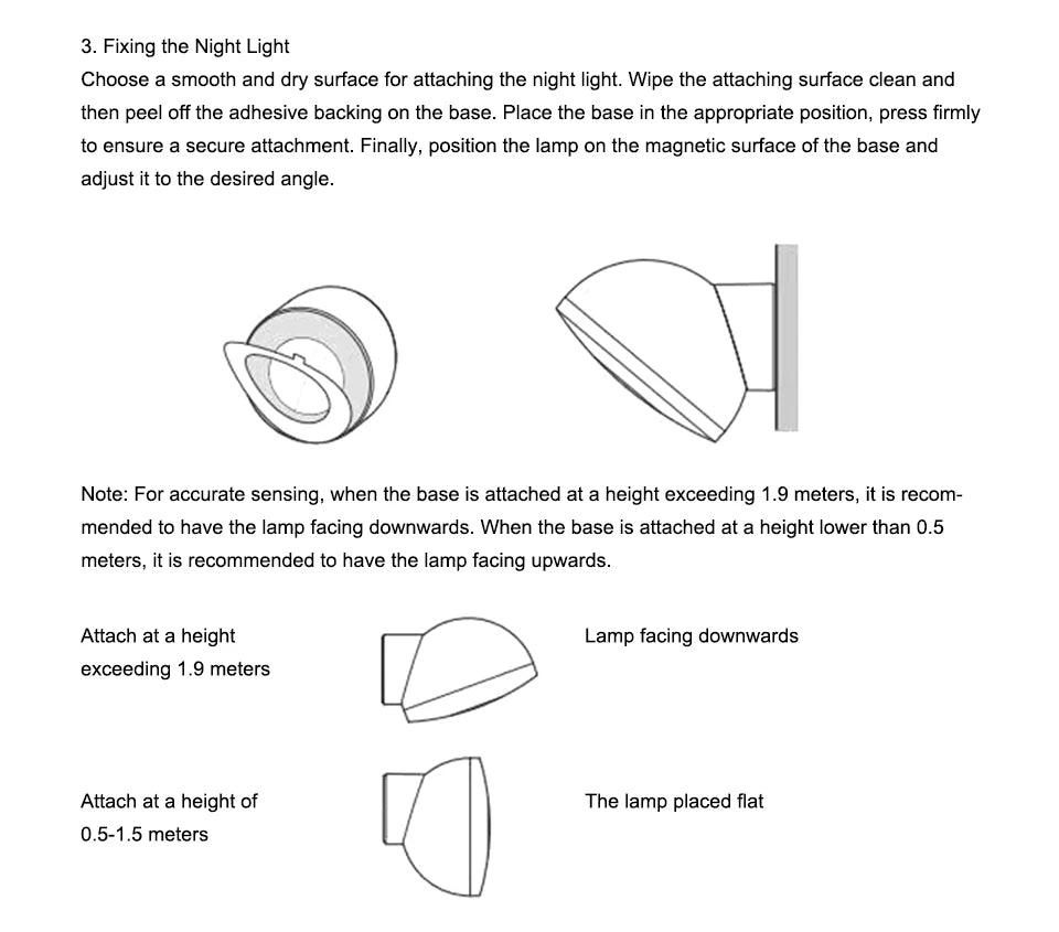 Luz nocturna LED por inducción Xiaomi Mijia, 2 lámparas, brillo ajustable, sensor infrarrojo inteligente de presencia humana con base magnética