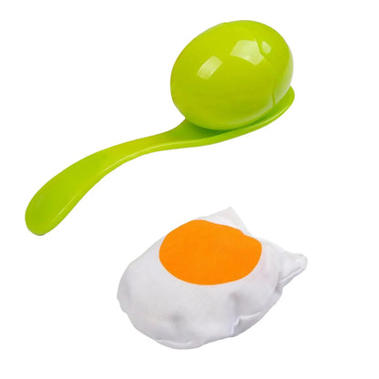 Juego de carreras de huevos y cucharas con yemas, juegos al aire libre para niños, deportes de campo, recuerdos de fiesta, juguetes interactivos entre padres e hijos.