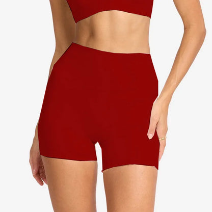 Conjunto de yoga de dos piezas para mujer PMWRUN. Incluye shorts y ropa deportiva para gimnasio.