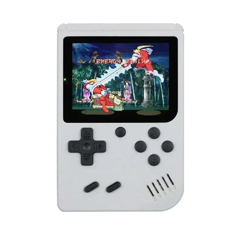 NUEVA mini consola de videojuegos retro portátil de 8 bits, reproductor de juegos portátil con 400 juegos integrados, salida AV, consola de juegos Game Boy