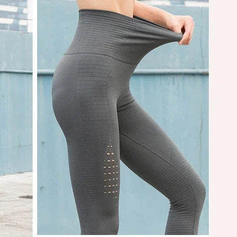 Pantalones de yoga LANTECH para mujer, deportivos, para correr, ropa deportiva, leggings elásticos para fitness, sin costuras, control de abdomen, mallas de compresión para gimnasio