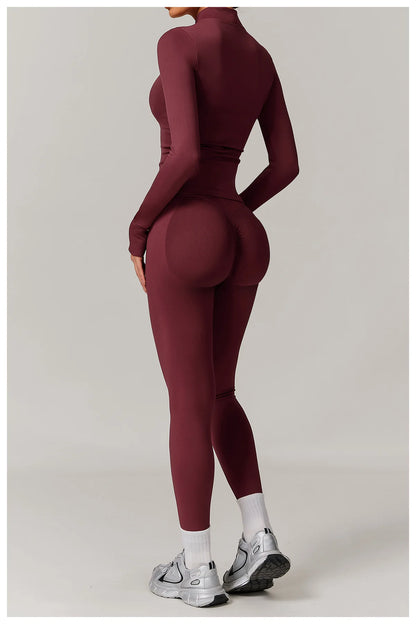 Conjunto de yoga deportivo sin costuras para mujer, 2 o 3 piezas, ropa deportiva para gimnasio, conjuntos de yoga para mujer, chándales, sujetador deportivo, leggings para gimnasio