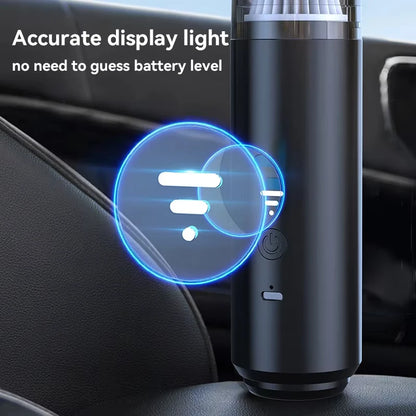 Xiaomi Aspiradora portátil con colector de polvo, potente succión, eléctrica, inalámbrica, inteligente, para el hogar, limpieza del coche, 2025