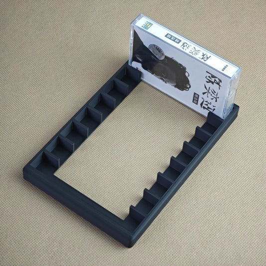 Estante de almacenamiento para cajas de cintas Walkman, caja organizadora sencilla, adornos para el hogar, exhibidor de cintas, ordenado y práctico.