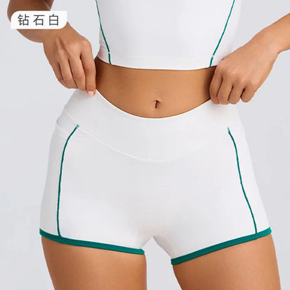 Ropa interior deportiva, chaleco, pantalones cortos, sujetador con tirantes, espalda descubierta, pilates, ajustado, elástico, para fitness, correr, yoga, conjunto de ropa para mujer