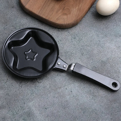 Mini sartén para tortillas, divertida sartén para desayuno con dibujos animados, sartén para panqueques, ollas antiadherentes, utensilios de cocina para el desayuno