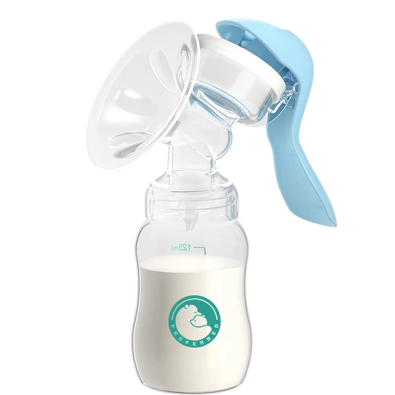 Extractor de leche de succión manual para pezones de bebés, extractor de leche, alimentación, biberón, suministros posparto, sin BPA