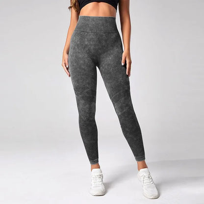 Leggings para mujer, pantalones de yoga para fitness, mallas deportivas sin costuras, pantalones de gimnasio con efecto push-up, pantalones de entrenamiento de cintura alta elásticos.