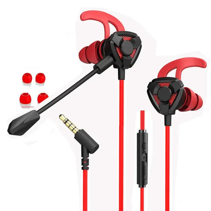 Auriculares para gamers con cable y micrófono para PUBG, PS4, CSGO, teléfono, tableta, portátil, universales.