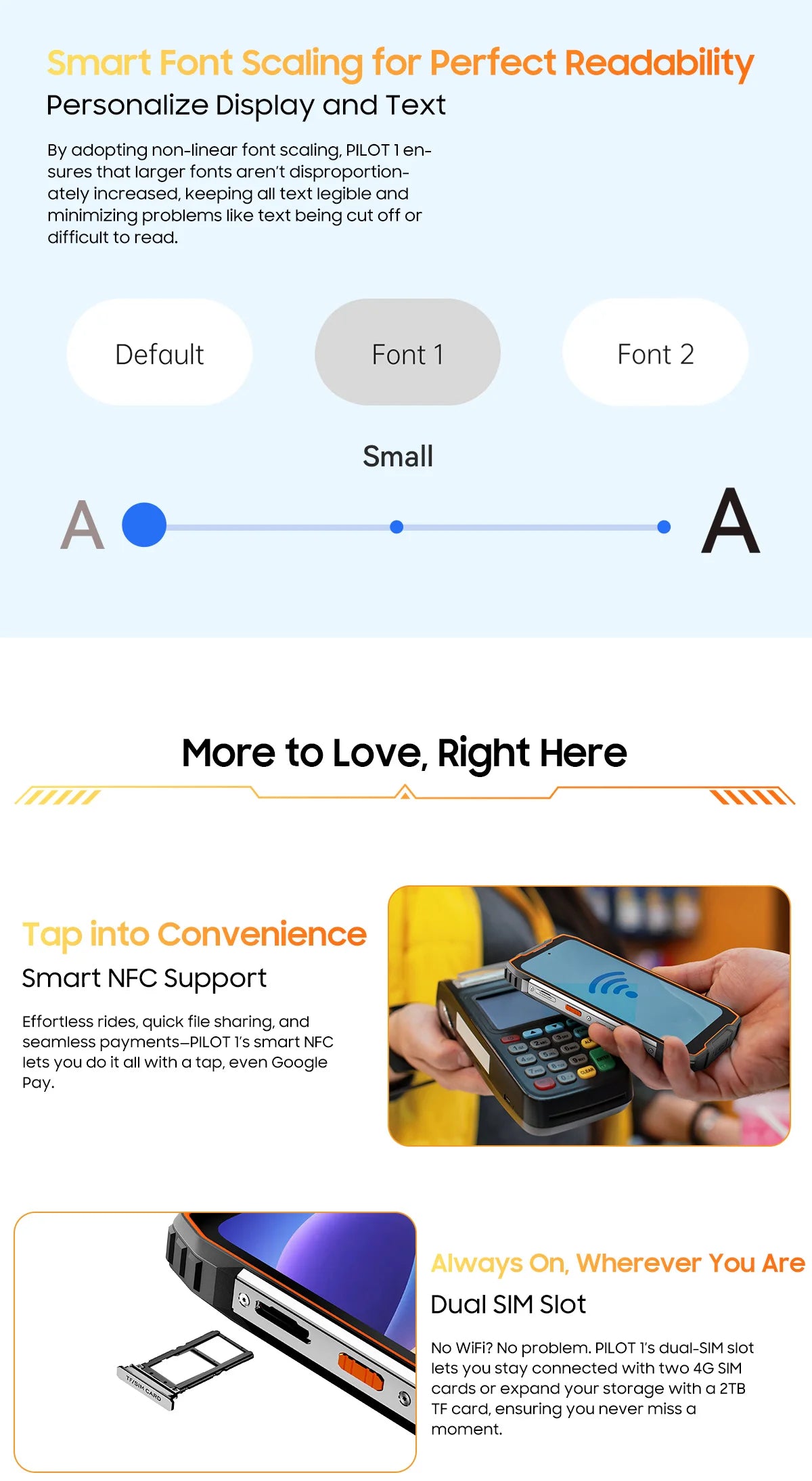 [Estreno mundial] Blackview OSCAL PILOT 1: Teléfono resistente, smartphone de 6 GB y 256 GB, pantalla HD+ de 6,67", batería de 15000 mAh y NFC.