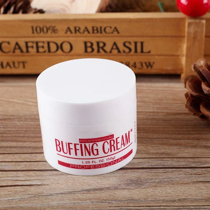 Crema para pulir uñas 1.25 oz (50 g) Aplicar sobre la uña y pulir para obtener un acabado brillante y lustroso, Crema para el cuidado de las uñas