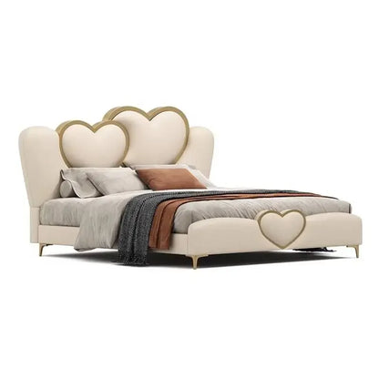 Cabecero europeo sencillo para cama doble de madera, estilo estudio, nórdico, con marco Queen, cama doble de lujo, moderno y moderno, muebles para el hogar Beliche