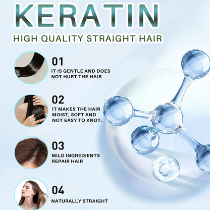 Crema de queratina para alisar el cabello Crema de queratina para alisar el cabello Keratina profesional para el cuidado del cabello de alisado permanente