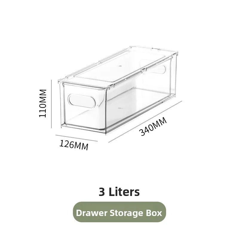 Caja de almacenamiento para refrigerador Der Sle, organizador para huevos, contenedor para conservación, caja de subpaquete de congelación, caja de plástico para alimentos