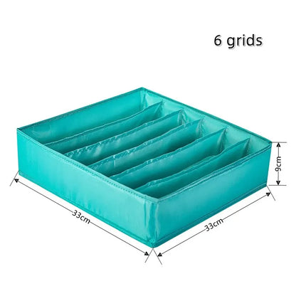 Caja organizadora para guardar ropa interior, calcetines, sujetadores y bragas, ideal para el hogar, el dormitorio y el armario.