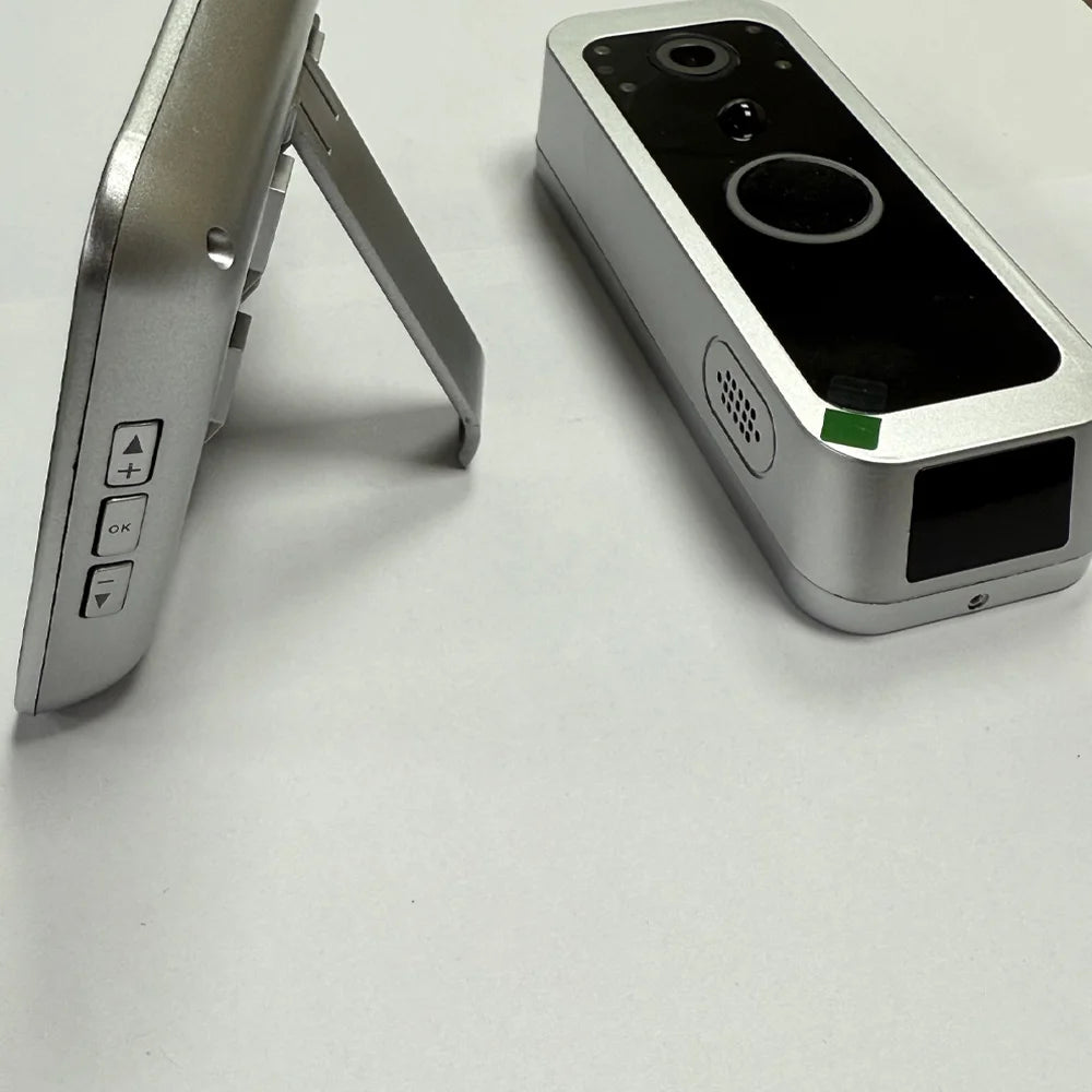 Yuezhe Tuya Smart Life WiFi Video Doorbell PIR Camera 2MP Outdoor Waterproof Wireless Door Security Intercom System 5' Monitor