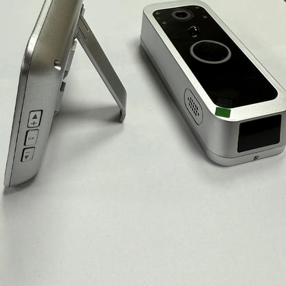 Yuezhe Tuya Smart Life WiFi Video Doorbell PIR Camera 2MP Outdoor Waterproof Wireless Door Security Intercom System 5' Monitor