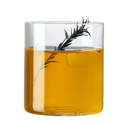 4 vasos de whisky ultrafinos, ideales para cócteles, bourbon y whisky, de 350 ml.