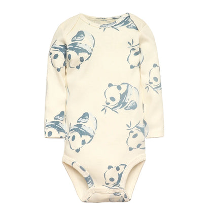 Conjunto de 5 piezas de monos para bebé niño y recién nacido, ropa para niña pequeña, 100 % algodón, suave, con dibujos animados