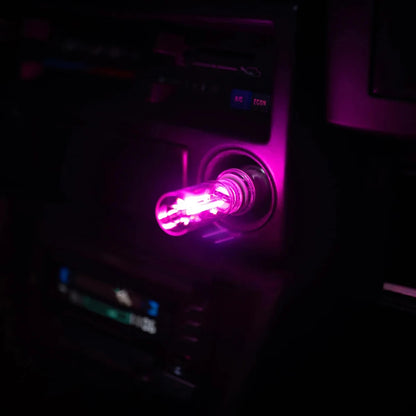 Luz de ambiente USB para coche, inalámbrica, con modificación, luz de ambiente interior, luminosa, LED, decorativa, personalizada, lámpara de noche