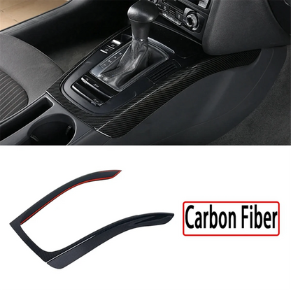 Accesorios de decoración interior para el marco de la caja de cambios de la consola del automóvil para Audi A4L/A5 S4 S5 09-16 (modificación del vehículo)