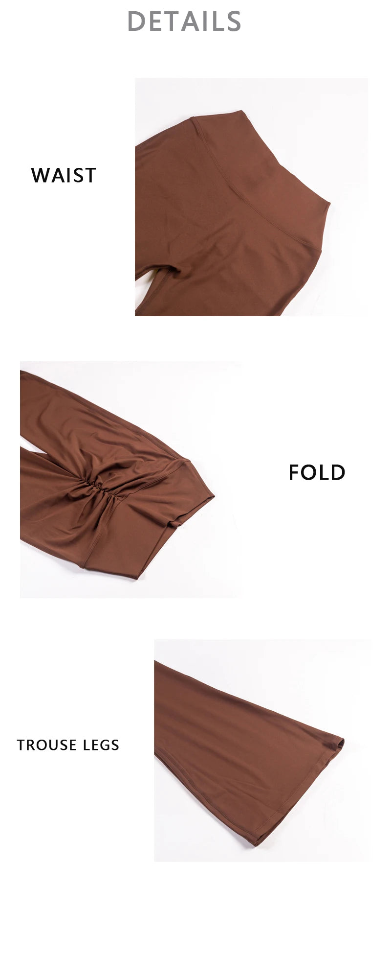 Pantalones de yoga QINACTIV para mujer, tipo flare, acampanados, de cintura alta, para fitness, gimnasio, deportes casuales y elásticos.