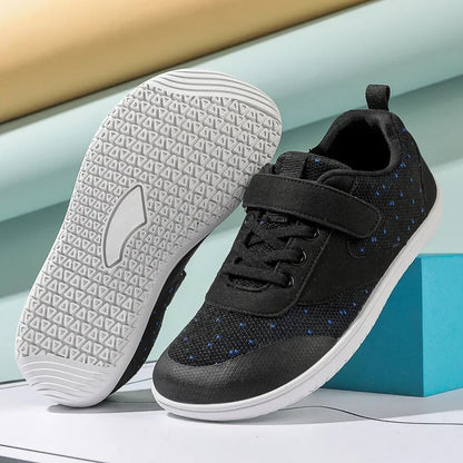 Zapatos descalzos para niños pequeños y grandes, zapatillas minimalistas anchas para niños y niñas, ligeros, de caída cero, planos naturales