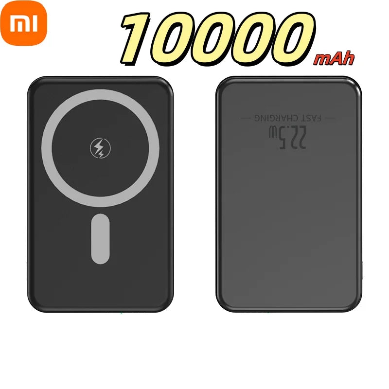 Cargador portátil magnético ultrafino Xiaomi de 500.000 mAh y 22,5 W PD con carga ultrarrápida para iPhone y Samsung.