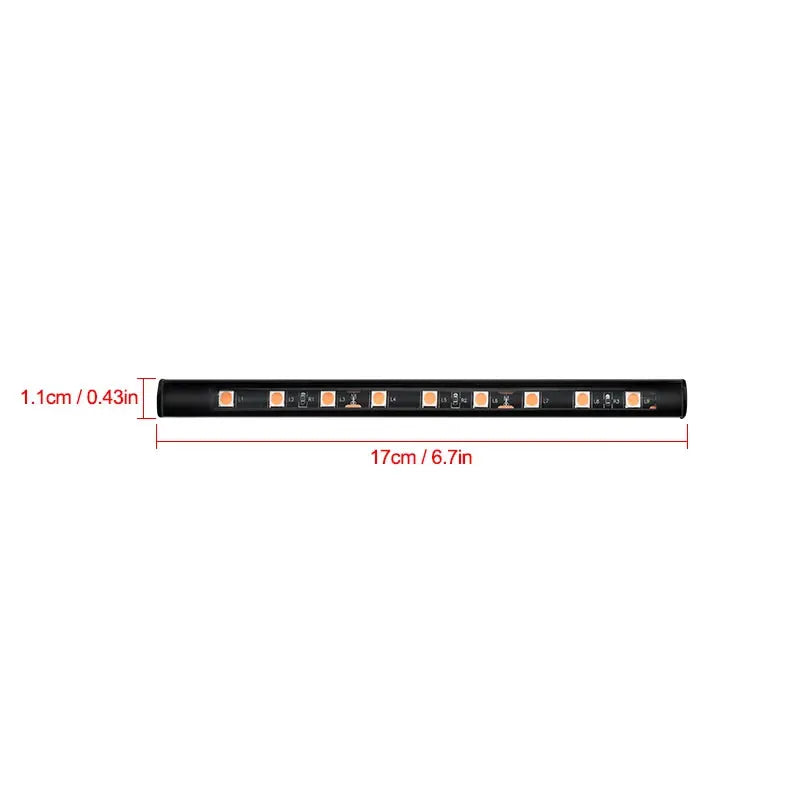 Nuevo kit de luces LED de ambiente para interior de coche, con retroiluminación de 5 V y USB, lámpara de neón decorativa para ambiente de coche, accesorios para vehículos.